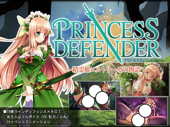 【S0880】[ACT] [NineBirdHouse] プリンセスディフェンダー ～精霊姫エルトリーゼの物語～