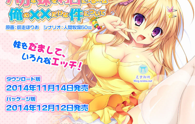 【R1582】[Pita Fetish!] バカな妹を利口にするのは俺の××だけな件について 游戏本体+CG+动画