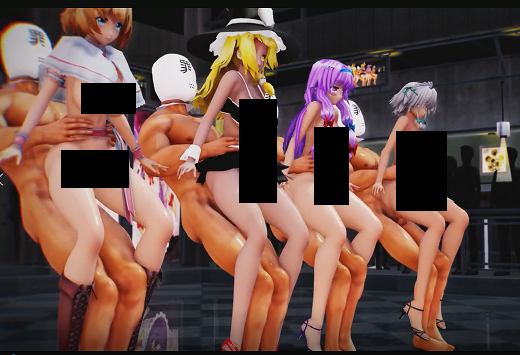 【S1780】东方Project系列MMD (16G)