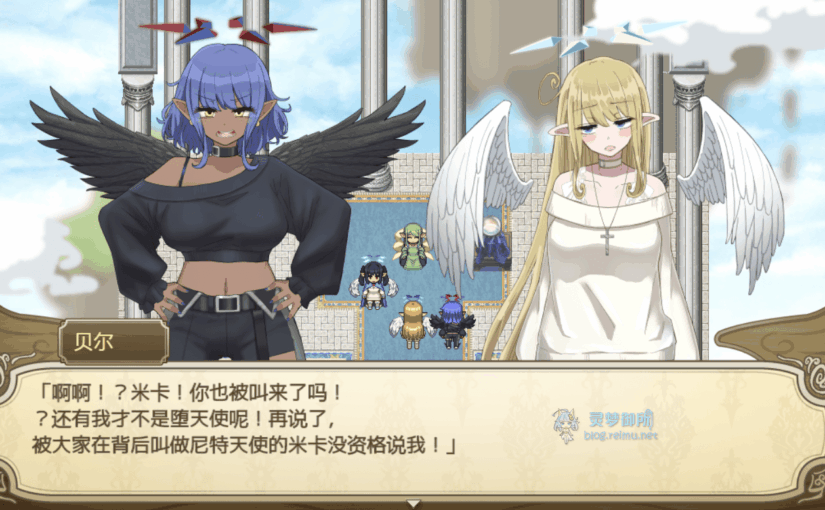 【R3679】[ナカヨシホンポ] 無気力天使ちゃんは性活学科の単位が足りない+DLC / 没精打采的天使酱性生活学科学分不够+DLC AI翻译版 V1.05