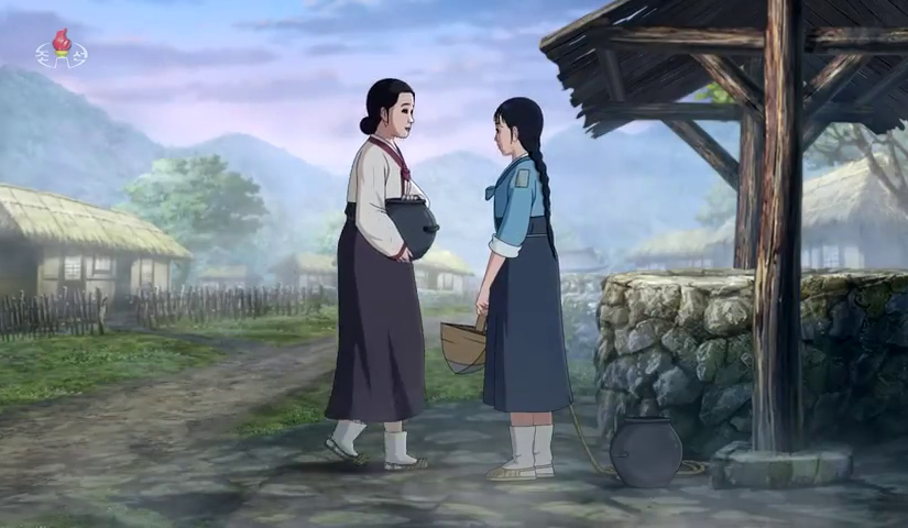 【S4905a】[조선4.26만화영화촬영소 (SEK工作室)] 며느리와 좀다래나무 / 儿媳妇和软枣猕猴桃树