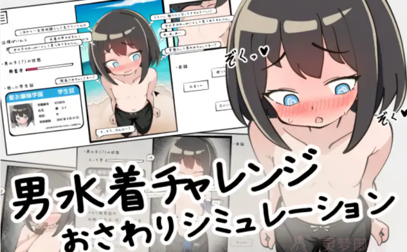 【R3731】[やる気Zの叛逆] 男士泳装挑战触摸模拟 / 男水着チャレンジおさわりシミュレーション 汉化硬盘版